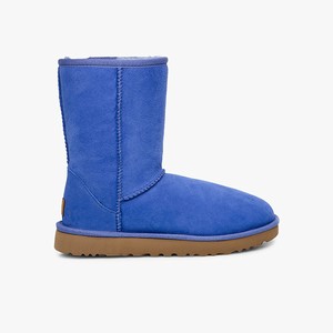 Ugg Classic Short II Women Classic Boots Blue (8476RLFOM)